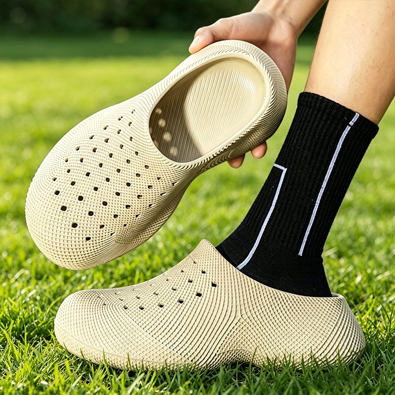 Dép quai ngang nam nữ đế độn 3cm nhựa EVA cao cấp hoạ tiết 3D cực đẹp đi êm chân TH-57 | BigBuy360 - bigbuy360.vn