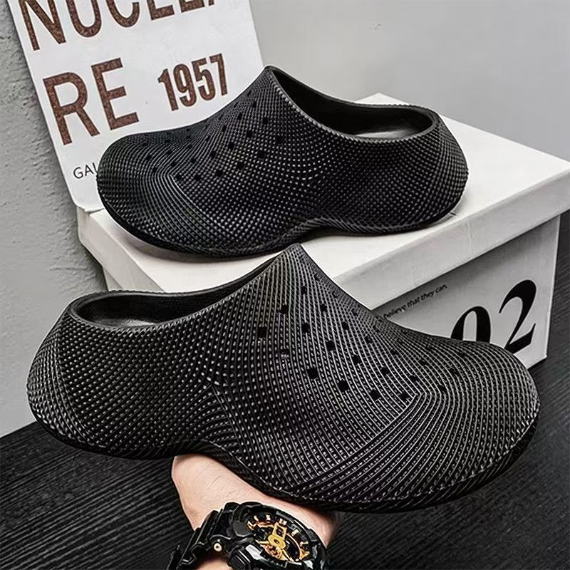 Dép quai ngang nam nữ đế độn 3cm nhựa EVA cao cấp hoạ tiết 3D cực đẹp đi êm chân TH-57 | BigBuy360 - bigbuy360.vn
