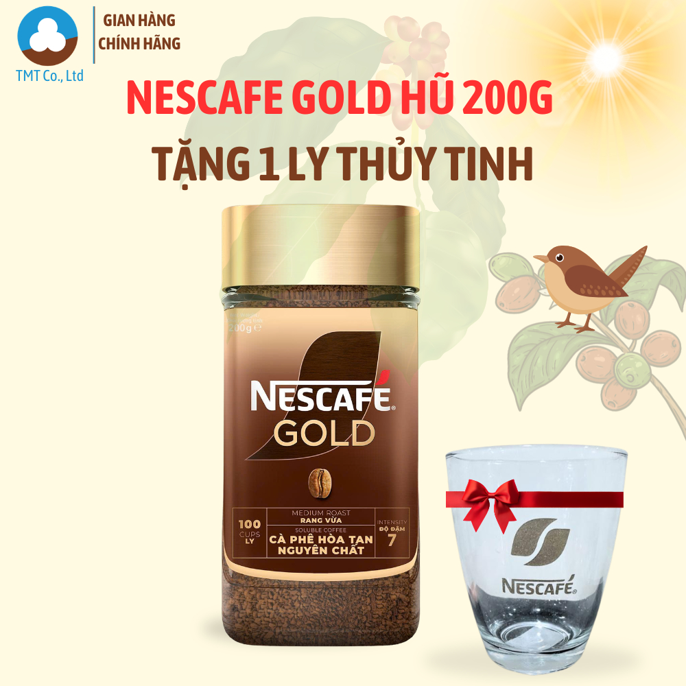 Cà phê hòa tan Nescafe Gold 200g – Nhập khẩu Nhật Bản