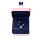 Set Combo Quà Tặng Trang Sức Dây Chuyền, Bông Tai và Vòng Tay Blush Silver HAPAS Jewelry — ảnh 1