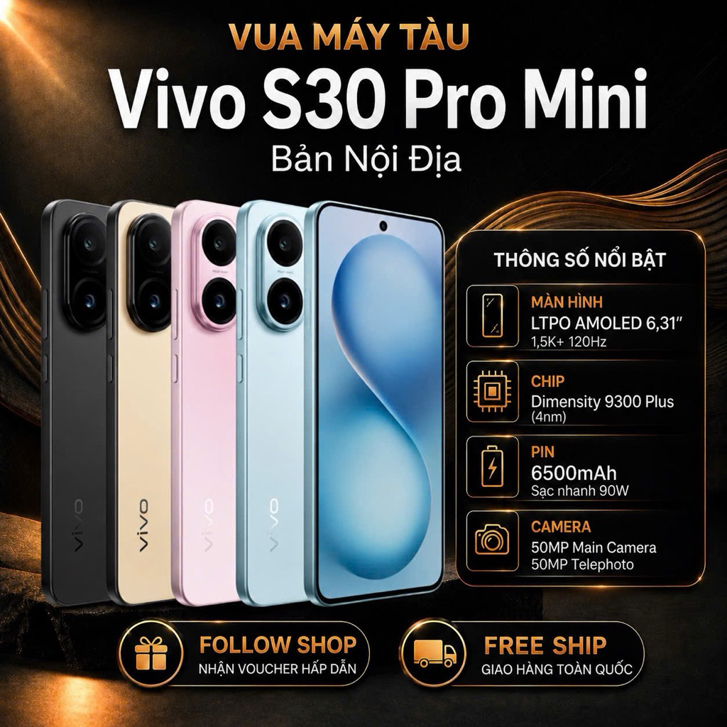 Điện thoại Vivo S30 Pro Mini (bản Nội Địa) Ram 12-256gb Fullbox - Đẹp | BigBuy360 - bigbuy360.vn