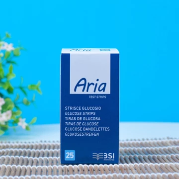 Que Thử Đường Huyết Aria 25 Que – Que Thử Tiểu Đường Dùng Cho Máy Đo Đường Huyết Aria, Chính Xác