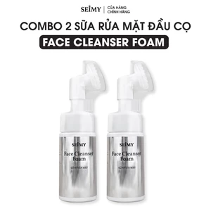 Combo 2 Sữa Rửa Mặt Đầu Cọ Tạo Bọt Seimy - Face Cleanser Foam