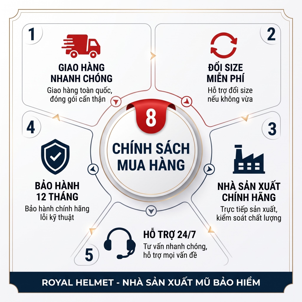 Mũ Bảo Hiểm Nửa Đầu Royal M579 Chính Hãng Kính Âm Râm Đen Chắn Bụi Kết Hợp Lưỡi Trai Che Nắng, Nón Bảo Hiểm 1/2 Đầu | BigBuy360 - bigbuy360.vn