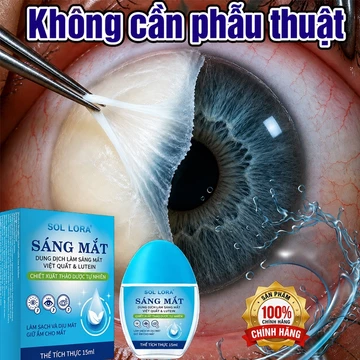 Nước Nhỏ Mắt Thuốc Nhỏ Mắt Chăm Sóc Mắt Giảm Cận Đục Thủy Tinh Thể Đau Mắt Đỏ Mỏi Mắt Mắt Sáng 15ml