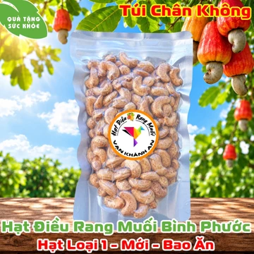 Hạt Điều Rang Muối Loại 1 (500g) | Hạt Dinh Dưỡng, Ăn Kiêng | Quà Tặng | MỚI, BAO ĂN | Cashew