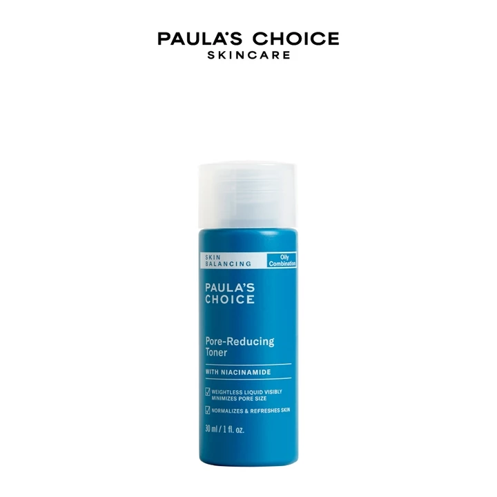Toner cấp ẩm, se khít lỗ chân lông Paula’s Choice Skin Balancing Pore Reducing Toner 30ml 1357