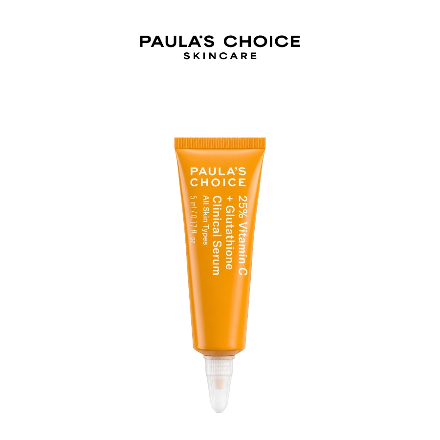 Tinh Chất Làm Sáng Da Và Mờ Nám Chuyên Sâu Paula's Choice 25% Vitamin C + Glutathione Clinical Serum -5ml mã 1497 | BigBuy360 - bigbuy360.vn