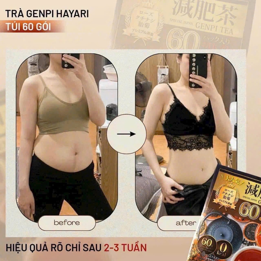 🔥 TRÀ GENPI HAYARI – UỐNG NHẸ MỖI NGÀY, DÁNG XINH THẤY RÕ 🔥 | BigBuy360 - bigbuy360.vn