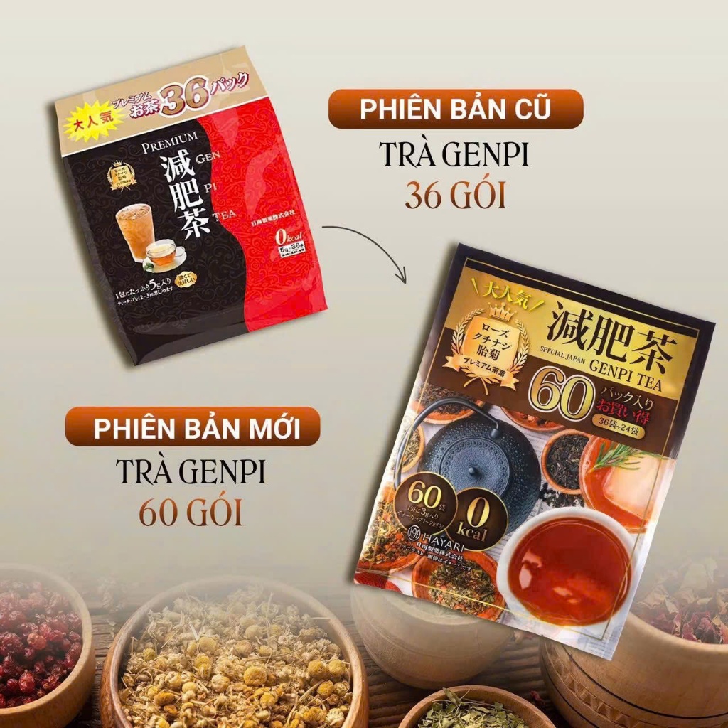 🔥 TRÀ GENPI HAYARI – UỐNG NHẸ MỖI NGÀY, DÁNG XINH THẤY RÕ 🔥 | BigBuy360 - bigbuy360.vn