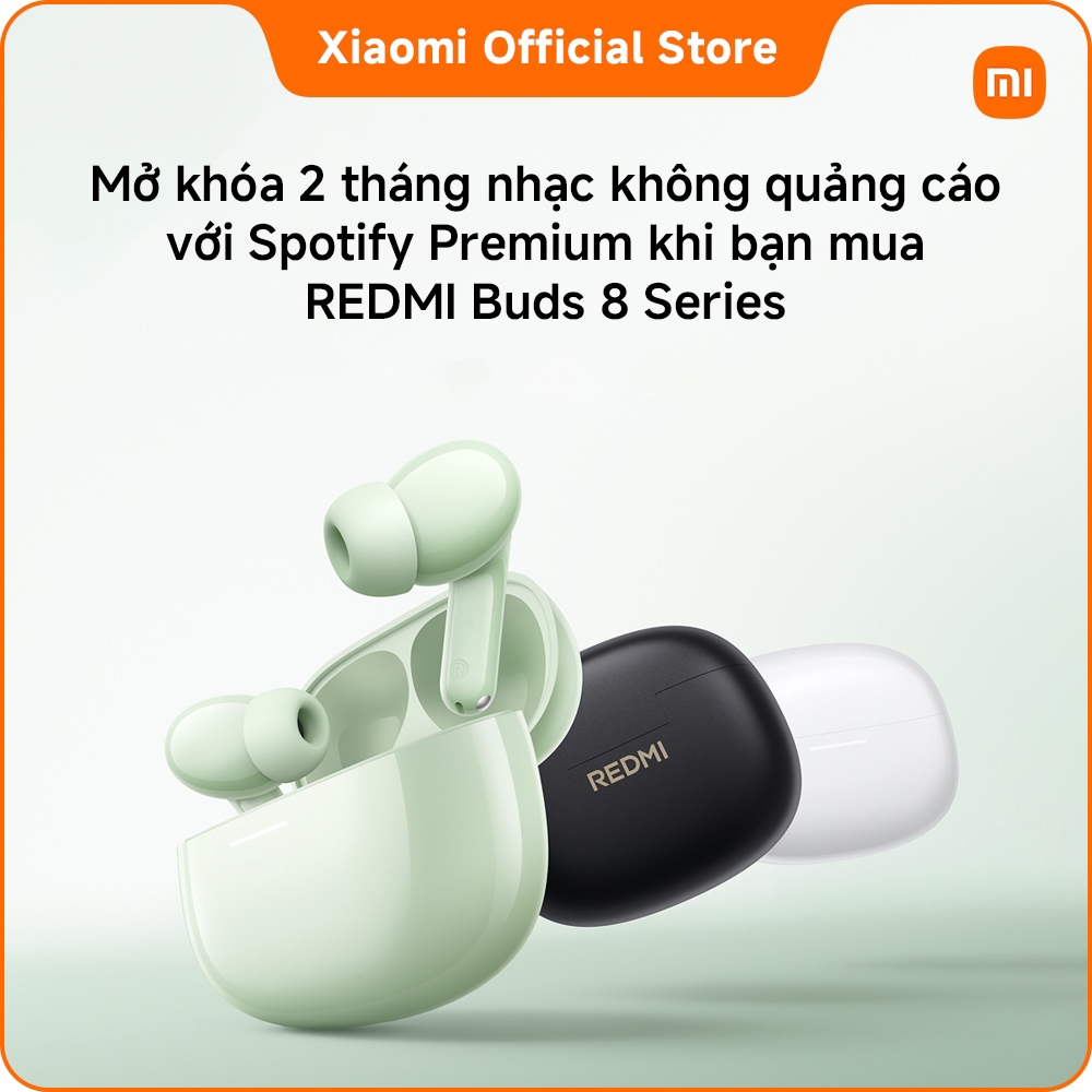 Xiaomi Tai nghe bluetooth REDMI Buds 8 | ANC lai lên đến 50dB | Động cơ động lực 11mm mạnh mẽ | BigBuy360 - bigbuy360.vn
