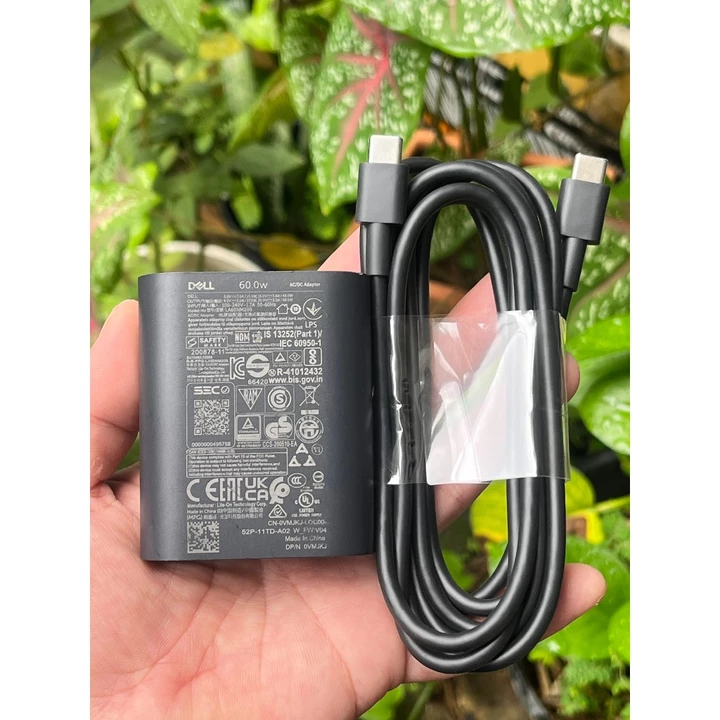 Bán 10c sạc Laptop DELL 60W TYPE C XPS 13 9330 9320, XPS 13 Plus, XPS 12, 13......hàng cũ zin bóc máy chính hãng