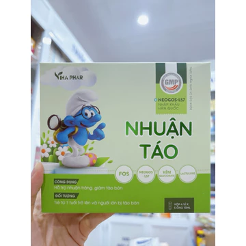 NHUẬN TÁO – HỖ TRỢ NHUẬN TRÀNG, GIẢM TÁO BÓN, GIÚP TRẺ ĐI VỆ SINH DỄ DÀNG HƠN