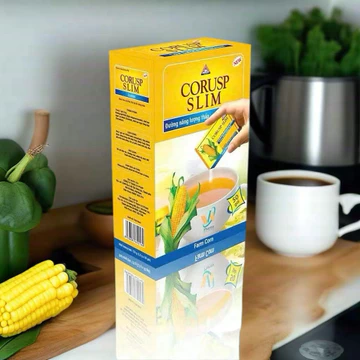 Combo 2 hộp Đường Bắp Ăn Kiêng CORUSP SLIM - Đường Ăn Kiêng (Hộp 50 gói x 2,5g)