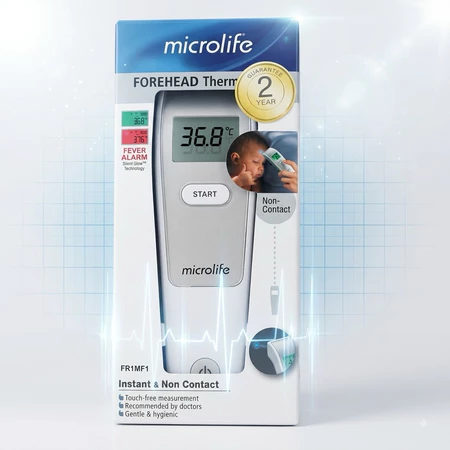 Nhiệt kế điện tử Microlife Fr1mf1 đo trong 1s không tiếp xúc