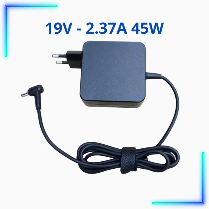 Cục Sạc Laptop Asus 19V - 2.37A 45W Đầu nhỏ cho Asus Vivobook, Zenbook - Adapter Asus New