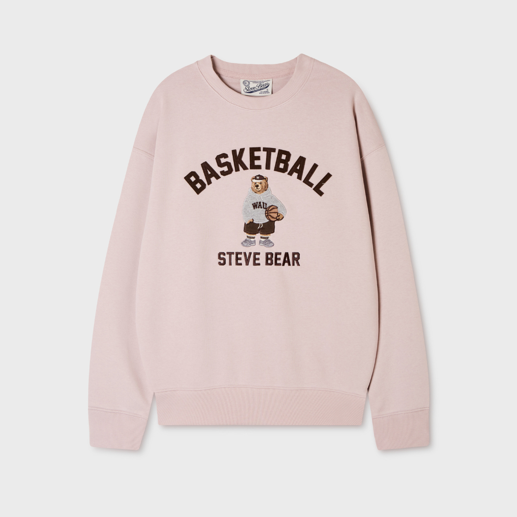 Áo Sweater WHO.A.U Steve Patch Sweatshirt_WHMWGB922U