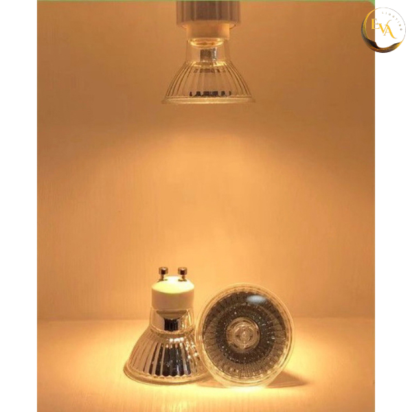 Bóng đèn đốt nến EVA Halogen GU10+C 50W cao cấp ánh sáng vàng - Sử dụng cho đèn đốt nến thơm | BigBuy360 - bigbuy360.vn