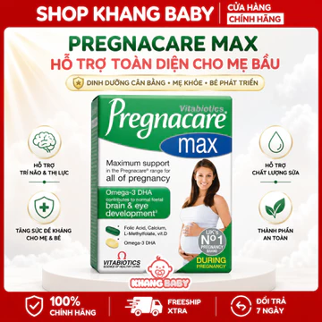 Vitamin Tổng Hợp Pregnacare Max Cho Bà Bầu – Bổ Sung Vitamin, Khoáng Chất & DHA