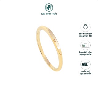 Women's Gold-Plated Ring, engravable by Kim Phú Thái