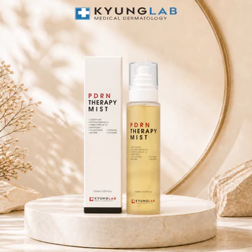 Xịt khoáng kyunglab 150ML,Xịt khoáng PDRN Therapy Mist dưỡng trắng đều màu da, giúp trắng sáng da