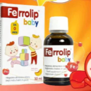 FERROLIP BABY ( Lọ 30ml ) Bổ Sung Sắt Amin Hữu Cơ Thơm Ngon Cho Bé Khỏe Mạnh.giảm nguy cơ thiếu máu thiếu sắt ở trẻ em