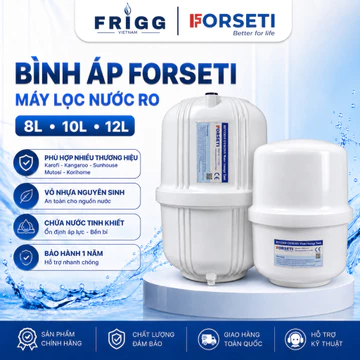 Bình Áp Máy Lọc Nước RO, Bình Áp Tích Nước Tinh Khiết Forseti... tặng van chống nổ - Bảo hành 12 tháng