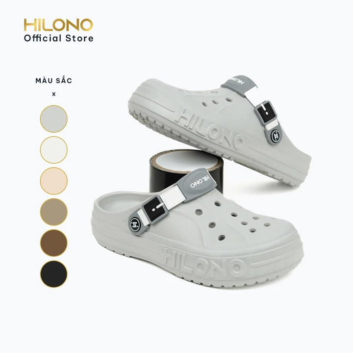 Dép Sục Nam Nữ Đế Cao 3cm EVA Siêu Nhẹ Êm Chân - HILONO
