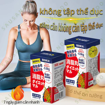 SAUSANDO Trà giảm béo detox giảm cân,giảm cân cấp tốc 7 ngày Tăng tốc độ trao đổi chất an toàn và hiệu quả