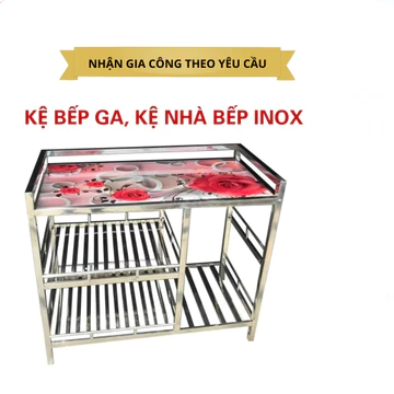 [Furniture] INBOX ZALO NGAY Kệ inox bếp ga, kệ để đồ nhà bếp, kệ bếp, kệ bình ga, kệ nếu ăn, kệ để bình ga inox tốt