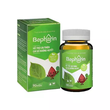 Tiểu Đường BEPHARIN 90 Viên - Hỗ trợ ổn định tiểu đường lâu dài, Ngăn ngừa biến chứng