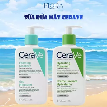 Cerave Sữa Rửa Mặt Ceramide Dành Cho Da Nhạy Cảm 473 ML [ Cam Kết Chính Hãng ]