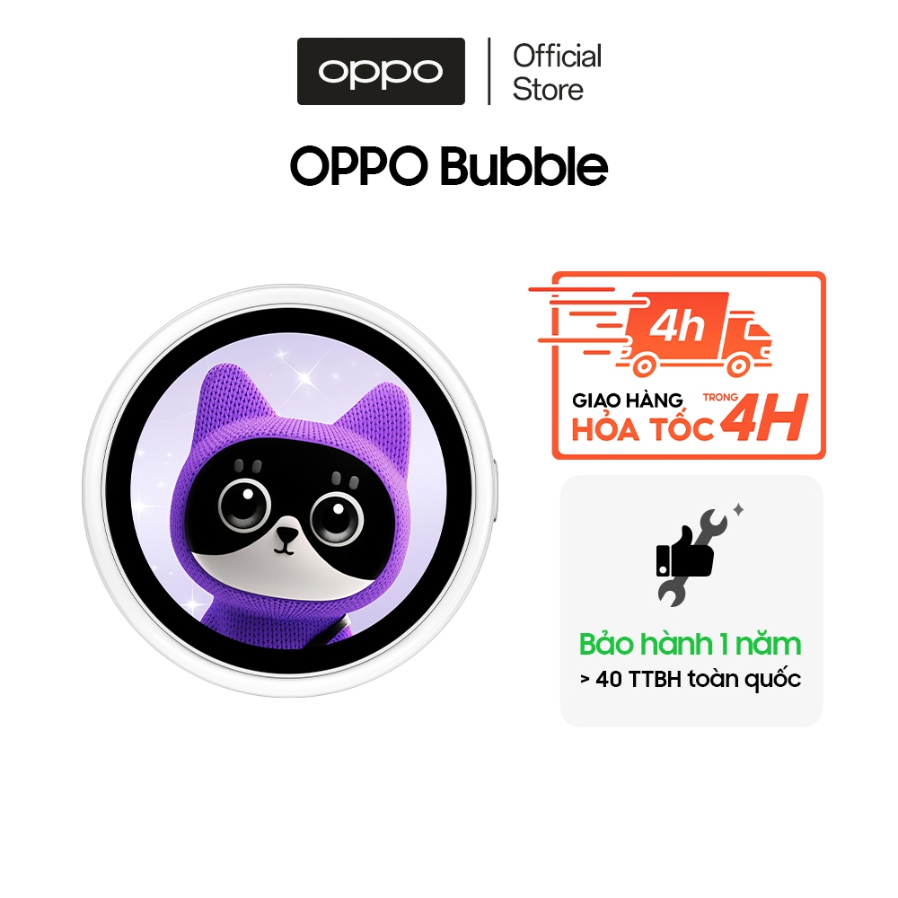 Màn hình điện tử OPPO Bubble Reno16 Series - Hàng chính hãng