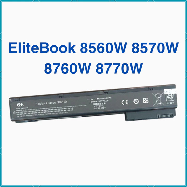 Pin Laptop HP VH08 VH08XL cho HP EliteBook 8560W 8570W 8760W 8770W - Pin Hp New