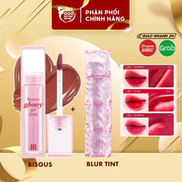 Combo 2 Son Merzy Water Fit Blur Tint + Son Merzy Bisous Glowy Gel Tint