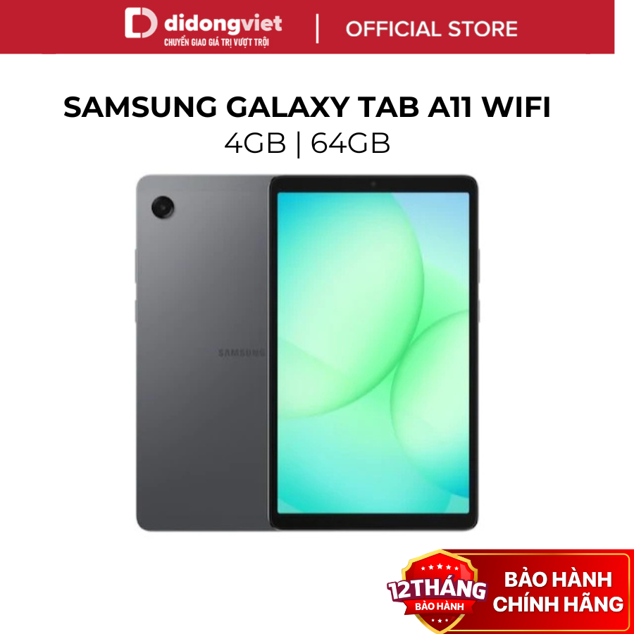 [KOL] Máy Tính Bảng Samsung Galaxy Tab A11 Wifi 4GB | 64GB - Màn hình 8,7" 90Hz, 5100mAh - Hàng Chính Hãng | BigBuy360 - bigbuy360.vn