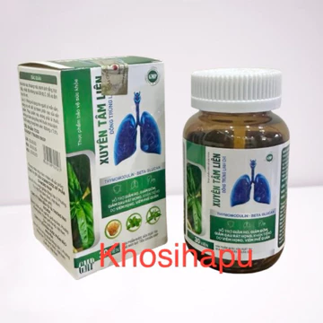 Viên Uống thảo dược Xuyên tâm liên húng chanh kim ngân hoa cam thảo tỏi đen ngừa bệnh về hô hấp tăng cường hệ miễn dịch