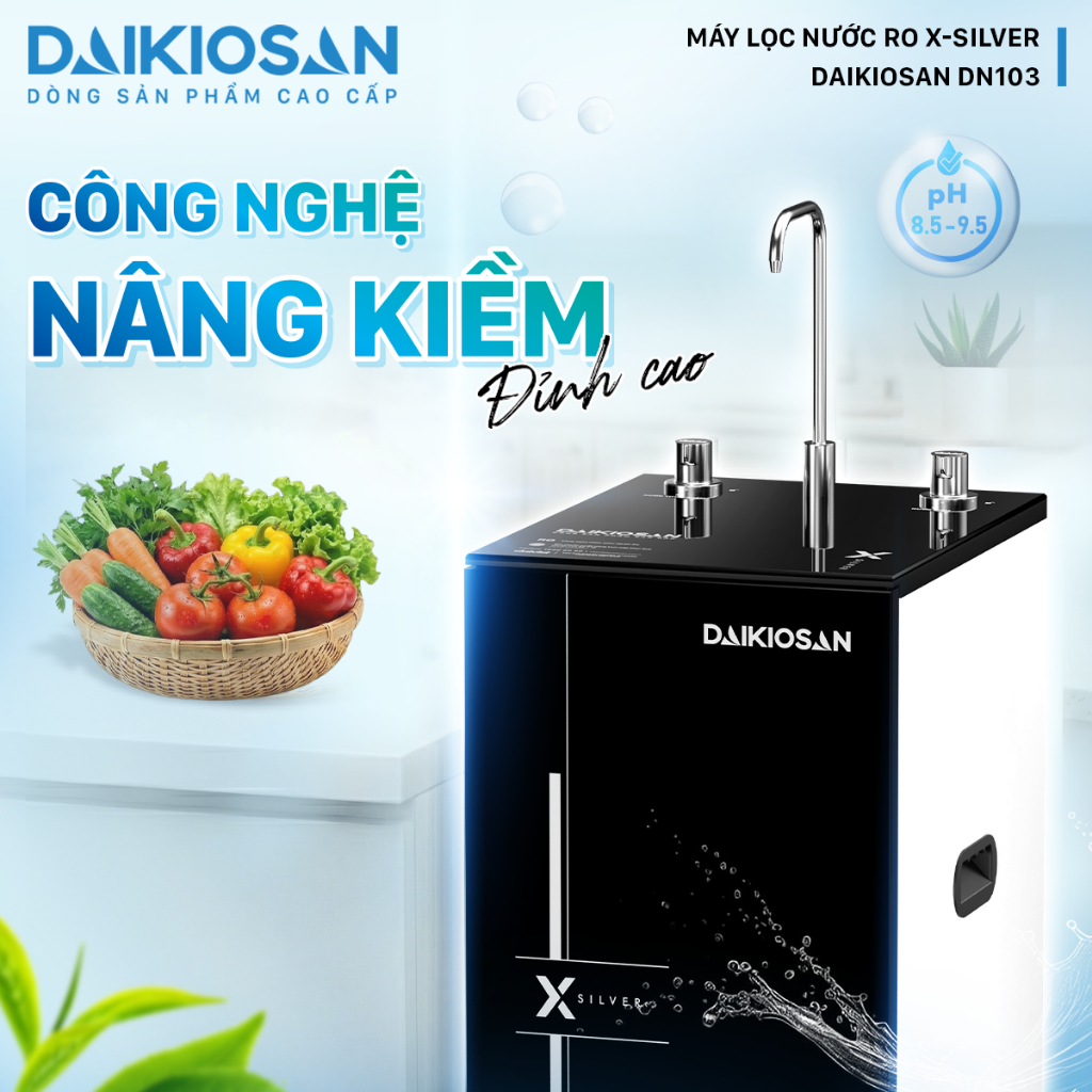 Máy Lọc Nước RO X-SILVER Nóng Nguội Daikiosan DN103-DN203-DN303 - Điện Máy Linh Đan | BigBuy360 - bigbuy360.vn