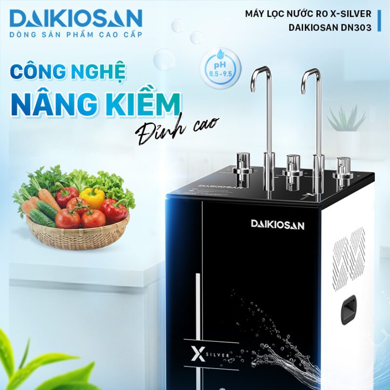Máy Lọc Nước RO X-SILVER Nóng Nguội Daikiosan DN103-DN203-DN303 - Điện Máy Linh Đan | BigBuy360 - bigbuy360.vn