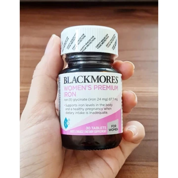 Date 1/2028 - Viên uống bổ sung sắt Iron 30 viên blackmore