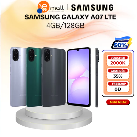 Điện thoại Samsung Galaxy A07 LTE 4GB/128GB - Hàng Chính Hãng