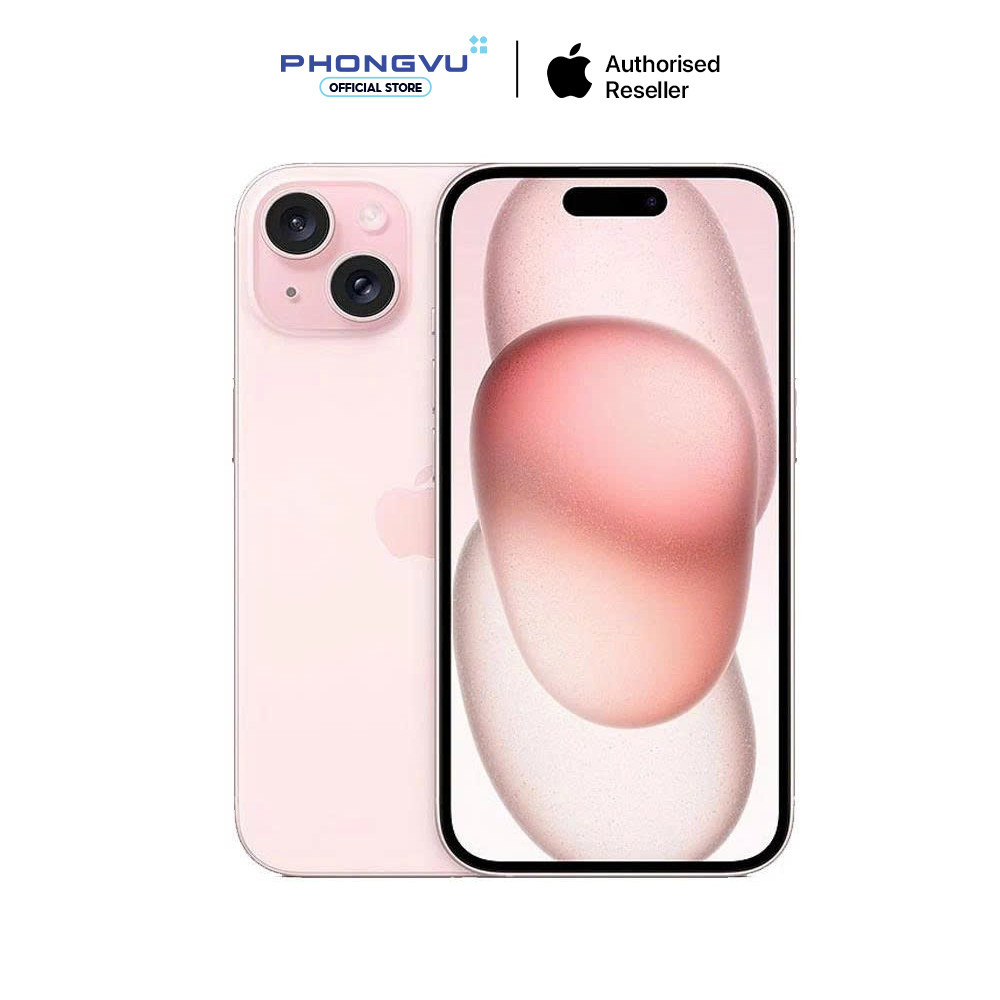 Điện Thoại Apple iPhone 15 128GB - Pink (Chip A16 Bionic - Dynamic Island - USB-C) - BH 12 Tháng