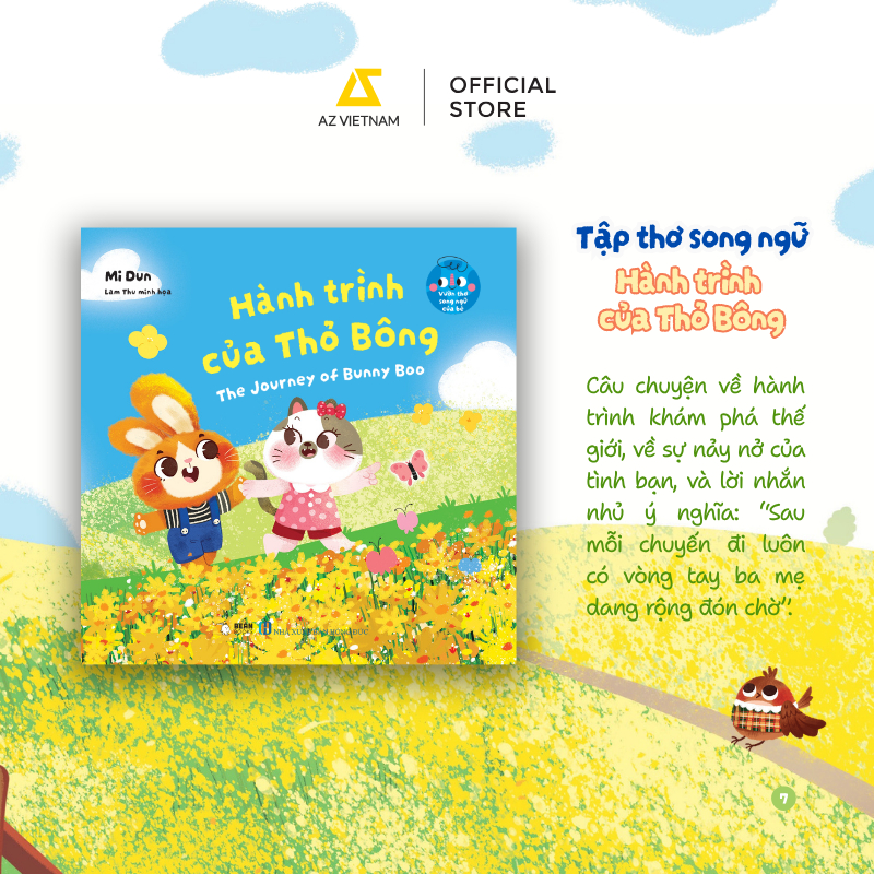 Sách Thiếu Nhi Cho Bé - Hành Trình Của Thỏ Bông