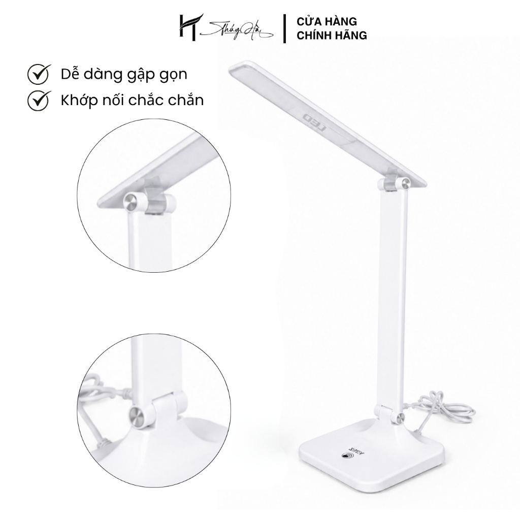 Đèn Để Bàn Nối Mi – 3 Chế Độ Sáng, Dùng Phun Xăm, Làm Nail, Học Tập, đèn LED VETUZ / Thúy Hà | BigBuy360 - bigbuy360.vn
