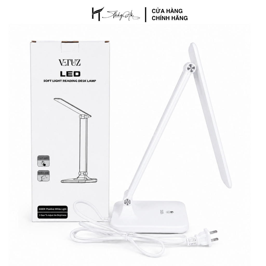 Đèn Để Bàn Nối Mi – 3 Chế Độ Sáng, Dùng Phun Xăm, Làm Nail, Học Tập, đèn LED VETUZ / Thúy Hà | BigBuy360 - bigbuy360.vn