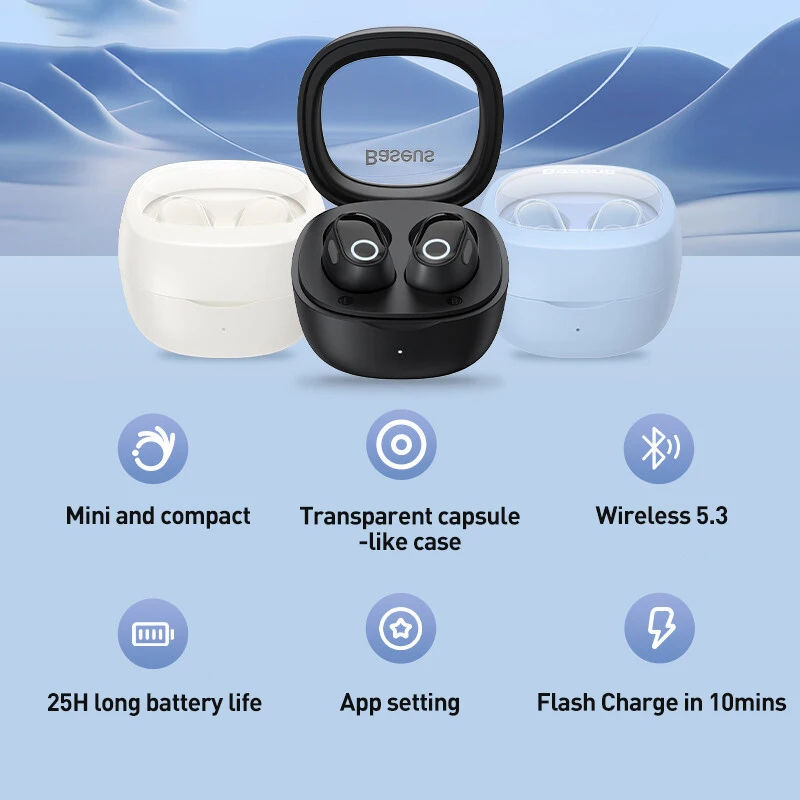 Tai Nghe Không Dây Baseus Bowie WM01 WM02 True Wireless Earphones | BigBuy360 - bigbuy360.vn