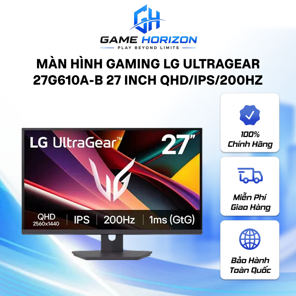 Màn hình Gaming LG Ultragear 27G610A-B 27 inch QHD/IPS/200Hz