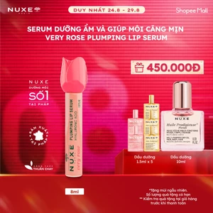 Serum dưỡng ẩm và giúp môi căng mịn Very Rose Plumping Lip Serum 8ml
