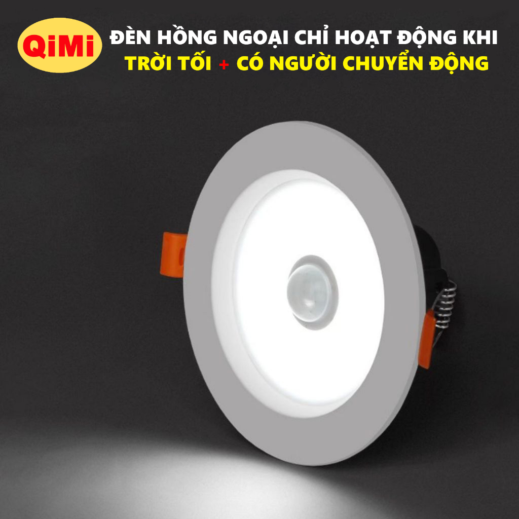 Đèn Âm Trần Cảm Biến Chuyển Động 7W/9W – Tự Động Bật Tắt, Tiết Kiệm Điện, Nhỏ Gọn, Dễ Lắp Đặt | BigBuy360 - bigbuy360.vn