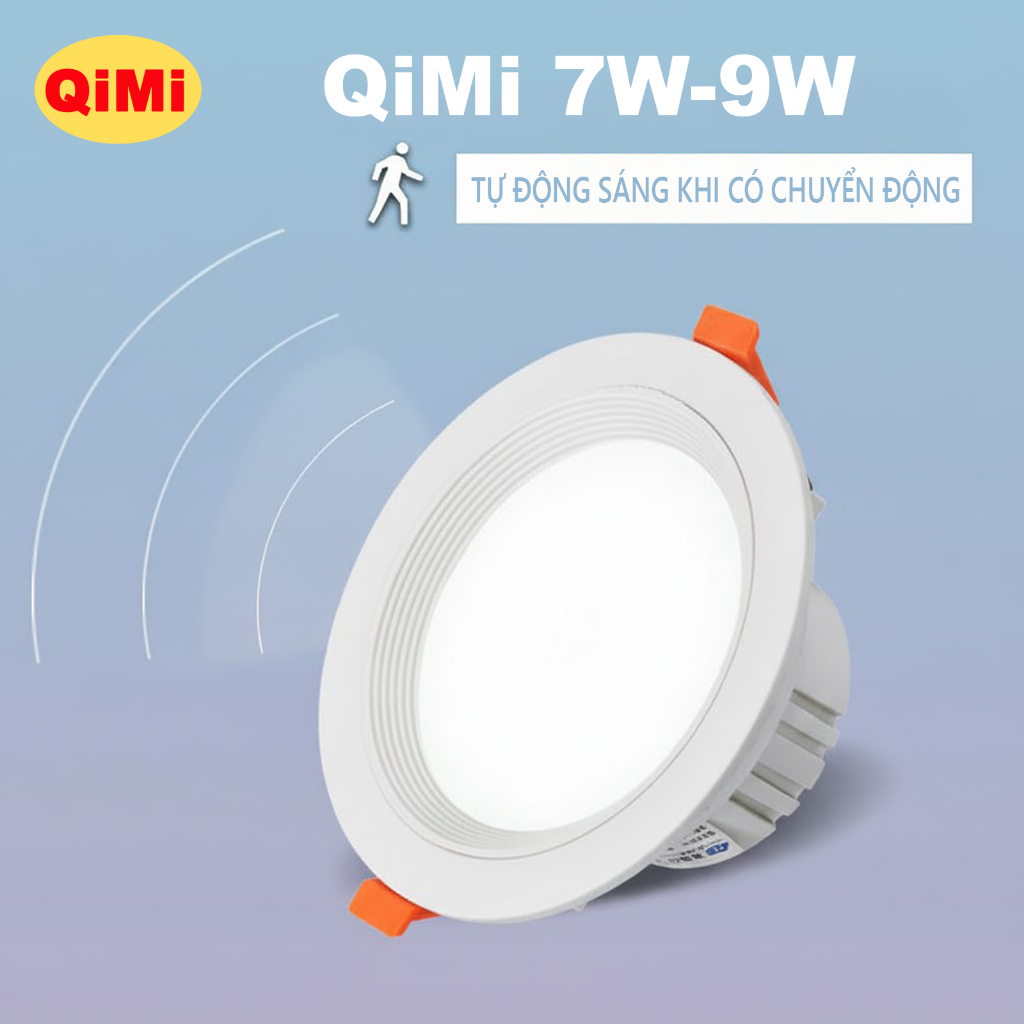 Đèn Âm Trần Cảm Biến Chuyển Động 7W/9W – Tự Động Bật Tắt, Tiết Kiệm Điện, Nhỏ Gọn, Dễ Lắp Đặt | BigBuy360 - bigbuy360.vn